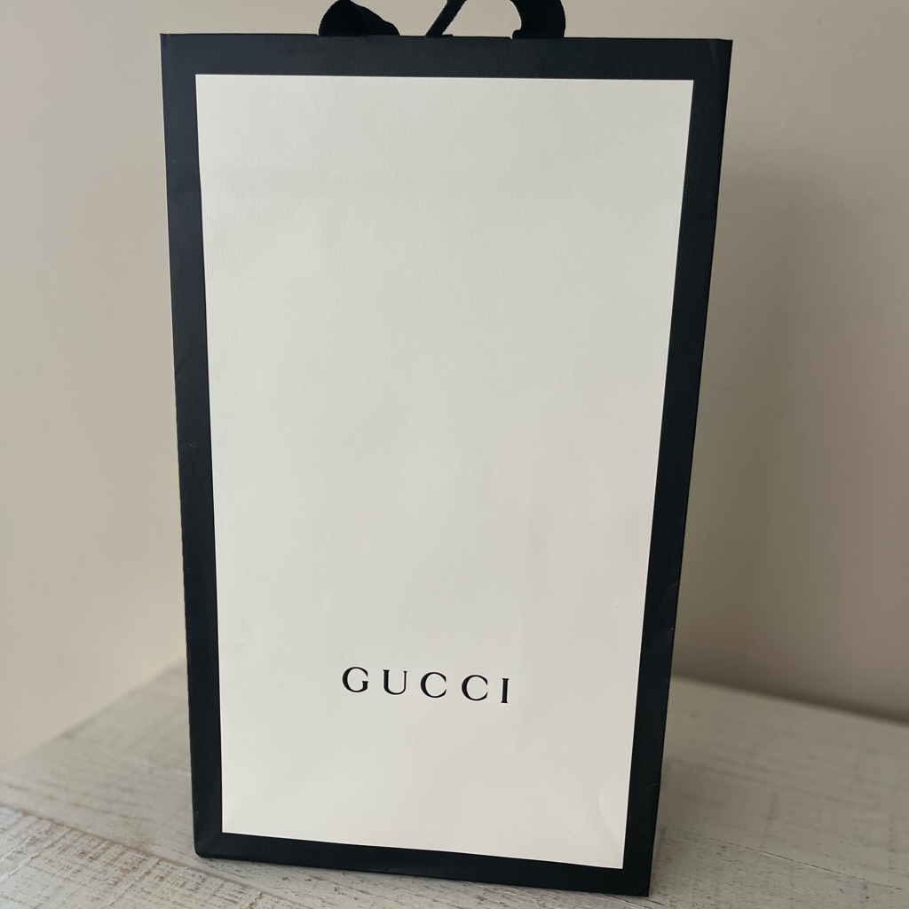 Gucci Paper Empty Bag
